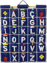 ABC Wall Hanging - Blue